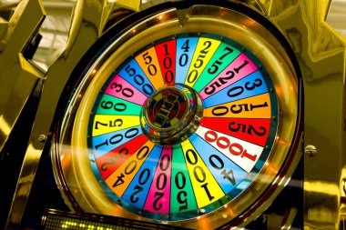 Antarmuka permainan slot dengan tema grafis modern